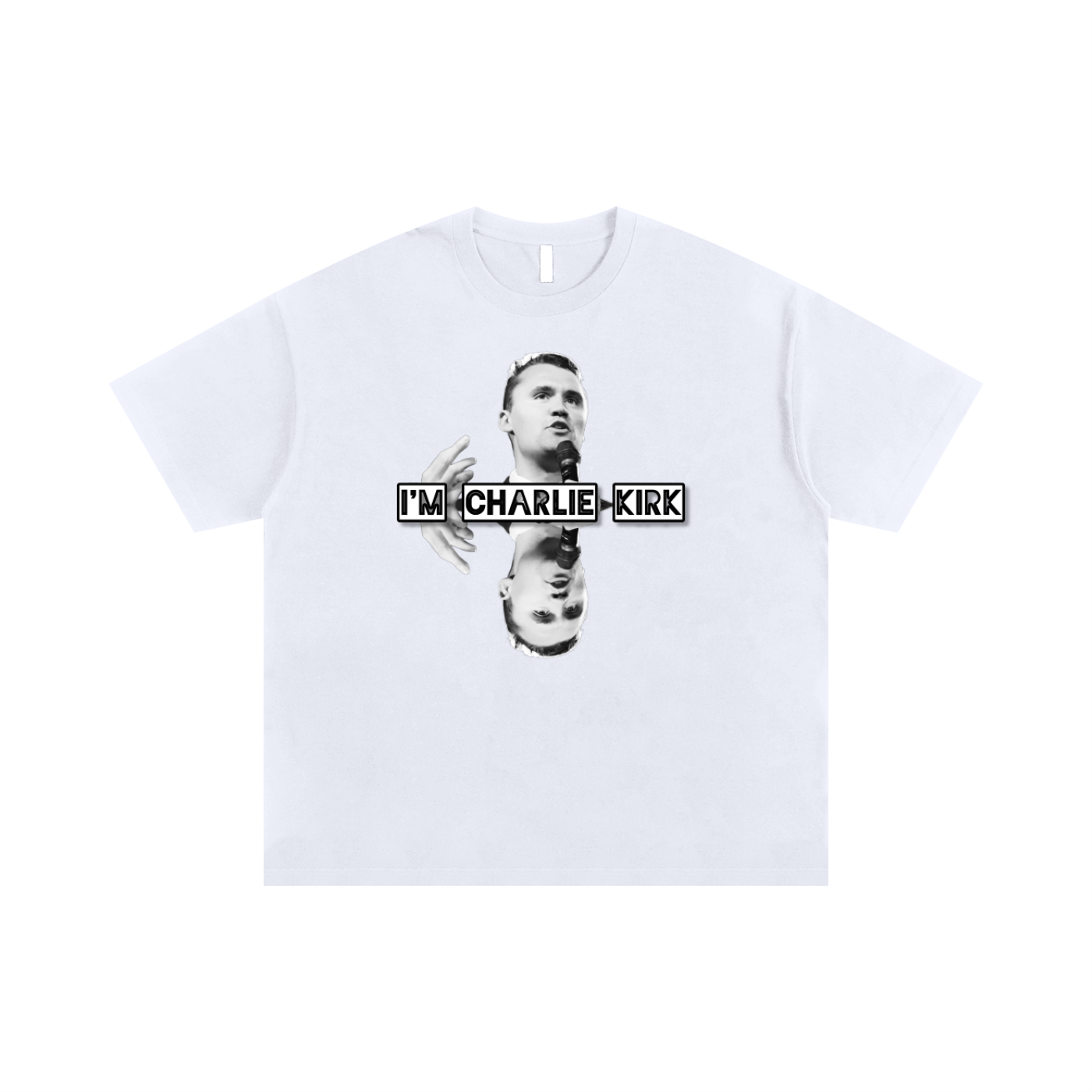 I'm Charlie Kirk - Unisex Oversized Cotton T-Shirt